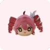 Lying Kasane Teto Plush with Hairpin 3
